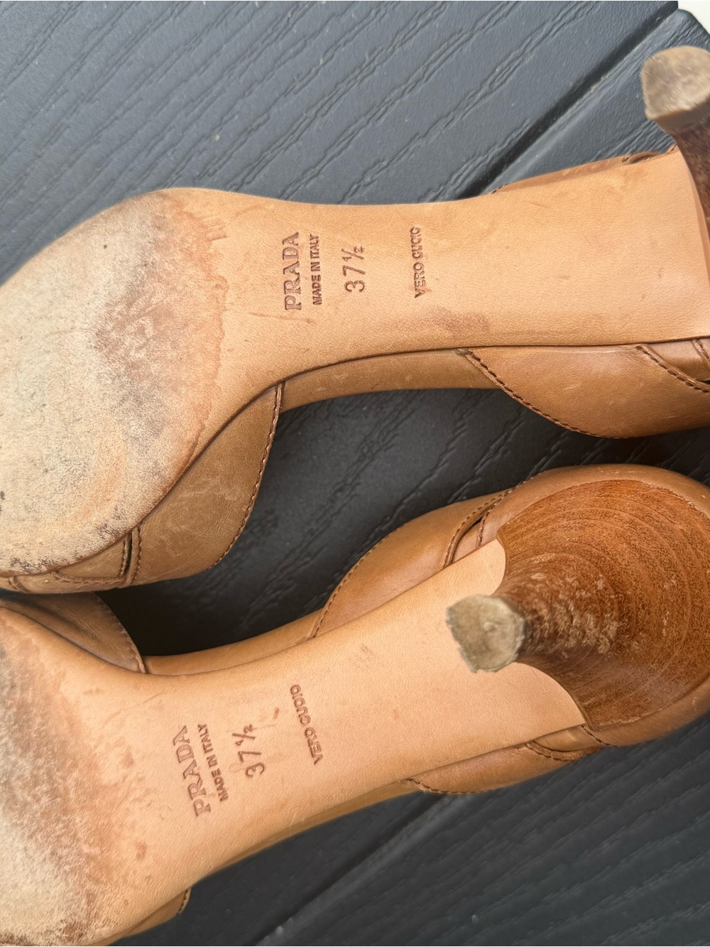 Vintage Prada leather Heels - Picture 5 of 5